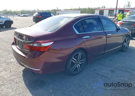 2016 Honda Accord Sport z USA, uszkodzony, nr VIN 1HGCR2F5XGA122937